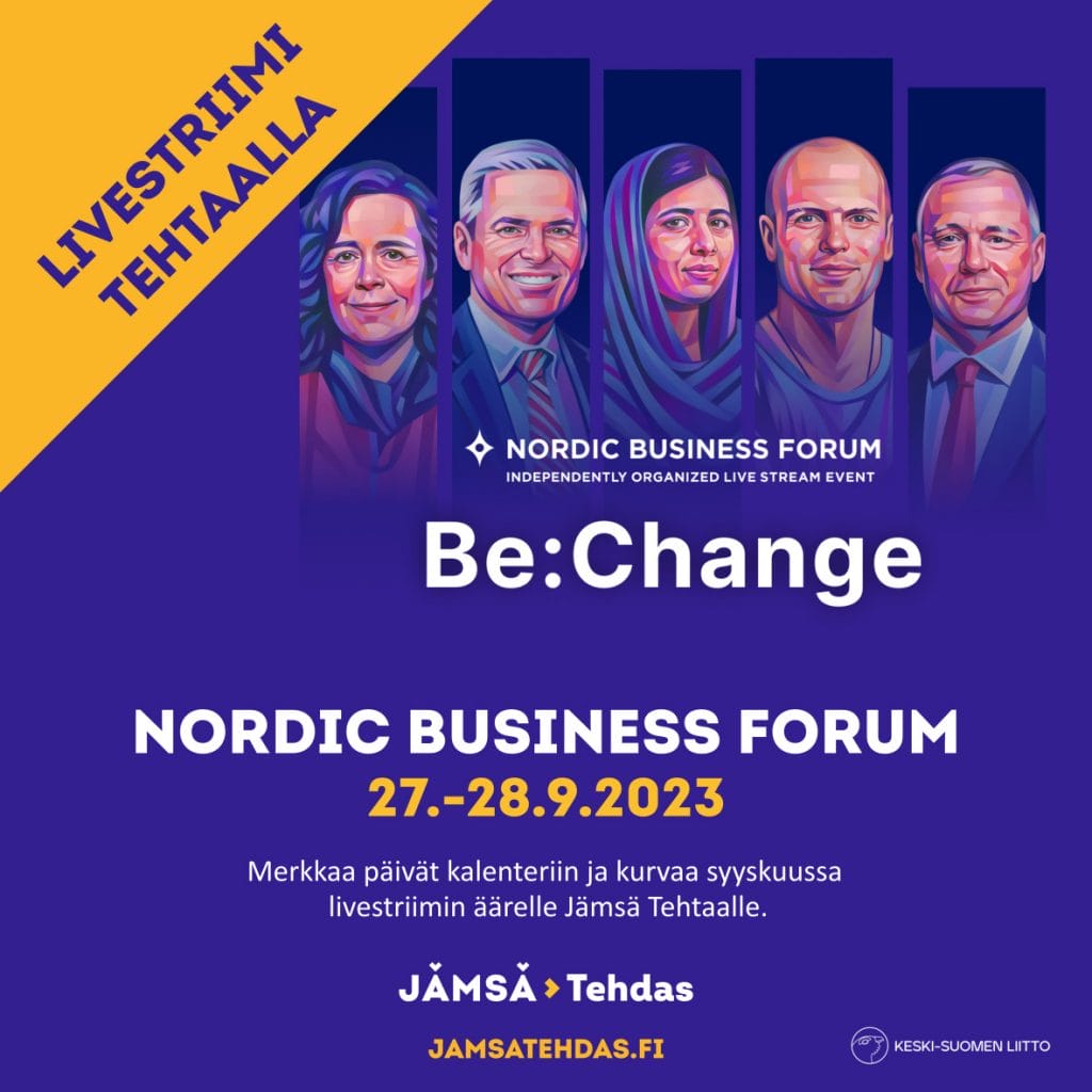 Nordic Business Forum 2023, mainos