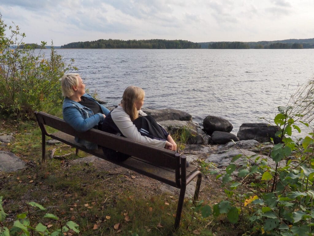 Tanja Heimonen ja Taika Salonen, Jämsän Tiirinniemi 24.9.2024